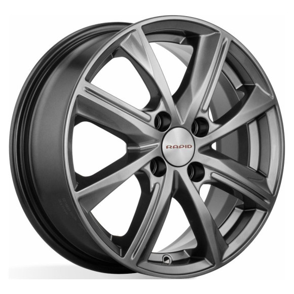 Диски КиК  Арнар-оригинал (КС890)  6,0\R15 4*100 ET50  d60,1  Дарк платинум  [r77161]