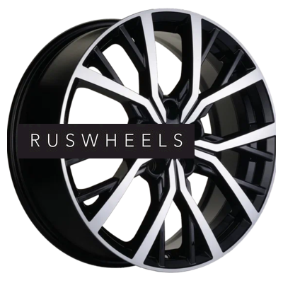 Диски Khomen Wheels 7x18/5x114,3 ET45 D67,1 KHW1806 (CX-5/3) Black-FP Диски Khomen Wheels 7x18/5x114,3 ET45 D67,1 KHW1806 (CX-5/3) Black-FP