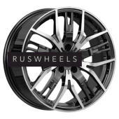 Диски iFree 7x17/5x108 ET33 D60,1 Аскет (КС1072) Блэк Джек