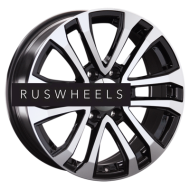 Диски Replay 7,5x18/6x139,7 ET30 D106,1 TY309 BKF (пш)