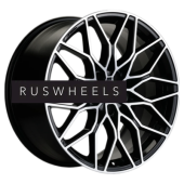 Диски Khomen Wheels 8,5x19/5x112 ET28 D66,6 KHW1902 (Audi/VW) Black-FP Диски Khomen Wheels 8,5x19/5x112 ET28 D66,6 KHW1902 (Audi/VW) Black-FP