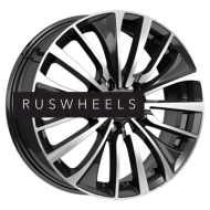 Диски КИК 6,5x17/5x110 ET39 D65,1 Flanker (КС1097) Алмаз черный