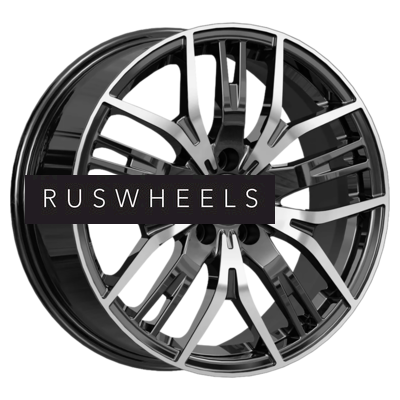 Диски iFree 7x17/5x110 ET42 D67,1 Аскет (КС1072) Блэк Джек