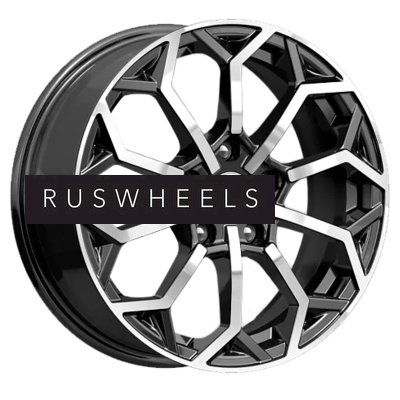 Диски iFree 6,5x16/5x114,3 ET40 D66,1 Спейс-Нидл (КС1000) Блэк Джек