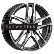 Диски iFree 6,5x18/5x114,3 ET49 D67,1 Бомбей (КС1075) Блэк Джек