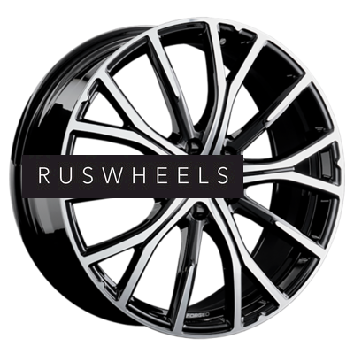 Диски LS Forged 8x19/5x108 ET33 D60,1 LS FG21 BKF (конус, C570)