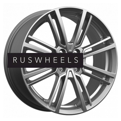 Диски КИК 7x17/5x100 ET40 D67,1 Эрфурт (КС898) Дарк платинум