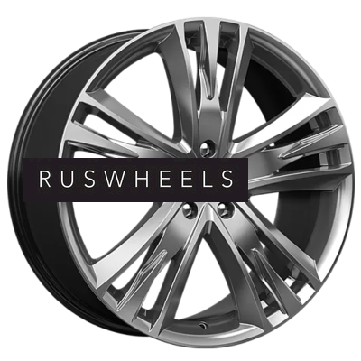 Диски КИК 8,5x20/5x120 ET58 D72,6 Атлас (КС661M) Дарк платинум