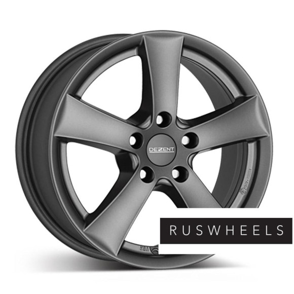 Диски Dezent R15 / 6J PCD 5x114.3 ЕТ 46 ЦО 67.1 TX graphite Диски Dezent R15 / 6J PCD 5x114.3 ЕТ 46 ЦО 67.1 TX graphite