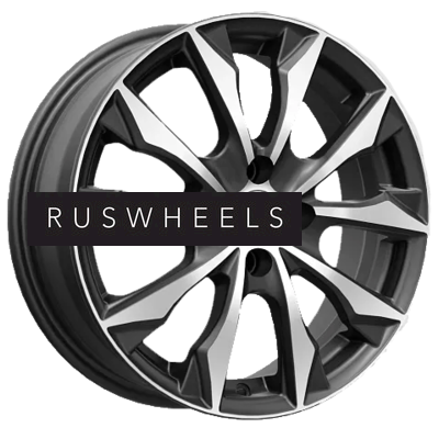 Диски СКАД 6x16/4x100 ET41 D60,1 Нагоя (КЛ312) Алмаз бархат новый