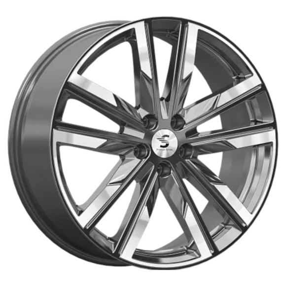 Диски СКАД Premium  КР014 (20Audi Q5)  8,0\R20 5*112 ET39  d66,6  Diamond gloss graphite  [79387]  <С>