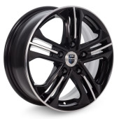 Диски КиК 6,0\R15 5*114.3 ET44 d67.1 Алмаз черный Диски КиК 6,0\R15 5*114.3 ET44 d67.1 Алмаз черный