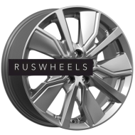 Диски КИК 6,5x16/5x114,3 ET45 D60,1 Гамбит (КС961) Дарк платинум