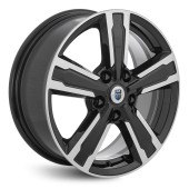 Диски КиК 6.5\R16 5*112 ET42 d57.1 алмаз чёрный