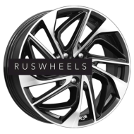 Диски КИК 7x18/5x114,3 ET40 D66,1 КС883 Алмаз черный SK