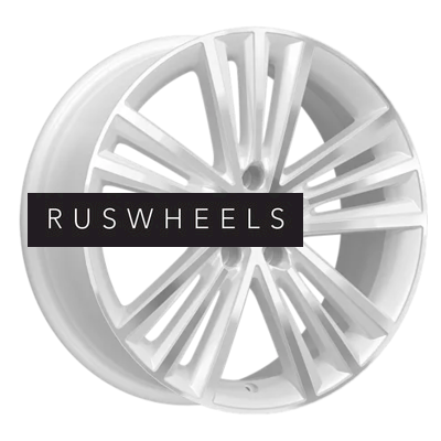 Диски СКАД 7,5x19/5x112 ET43 D66,6 Манчестер (КЛ329) Алмаз белый