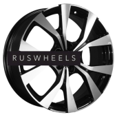 Диски Khomen Wheels 7x19/5x108 ET45 D65,1 KHW1906 (Dongfeng AX7) Black-FP