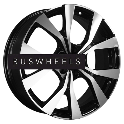 Диски Khomen Wheels 7x19/5x108 ET45 D65,1 KHW1906 (Dongfeng AX7) Black-FP Диски Khomen Wheels 7x19/5x108 ET45 D65,1 KHW1906 (Dongfeng AX7) Black-FP