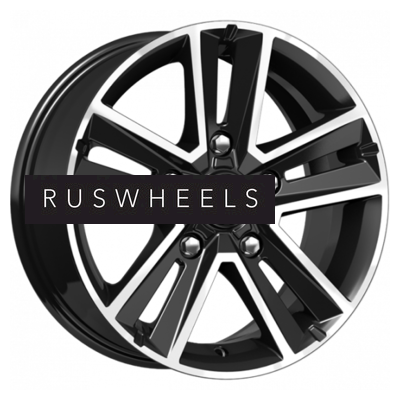 Диски КИК 6,5x16/5x139,7 ET40 D98 Арена (КС864) Алмаз черный SK