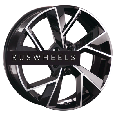 Диски Replay 7x18/5x112 ET43 D57,1 SK130 BKF (конус, C570)