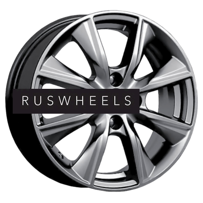 Диски СКАД 6x15/4x100 ET45 D67,1 Порту (КЛ321) Графит