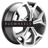 Диски Khomen Wheels 6,5x17/5x108 ET33 D60,1 KHW1710 (Chery Tiggo 7pro) Gray-FP