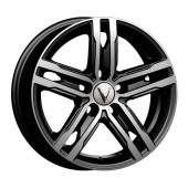 Диски Вектор 6,0\R15 5*114.3 ET46 d67.1 Алмаз черный