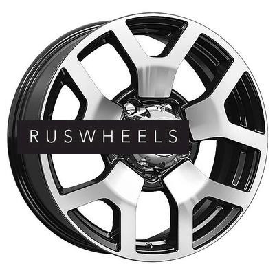 Диски КИК 7x18/5x139,7 ET35 D108,5 Намиб (КС775) Алмаз черный