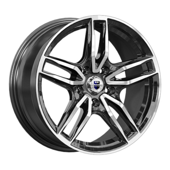 Диски КиК 8,0\R17 5*114.3 ET45 d67.1 Алмаз черный