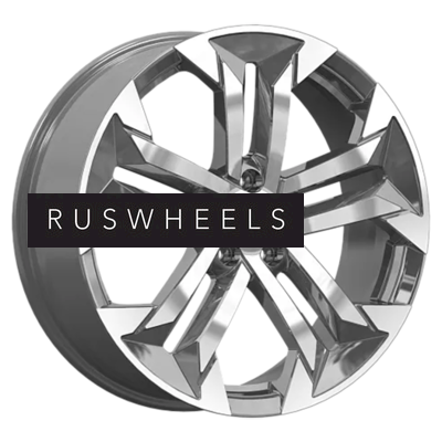 Диски Premium Series 7,5x19/5x108 ET46 D63,35 КР015 (Geely Tugella) Diamond Gloss Graphite