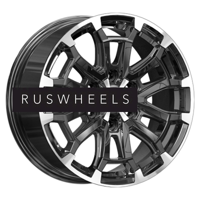 Диски СКАД 8x18/6x139,7 ET30 D106,1 Авилис (КЛ374) Алмаз