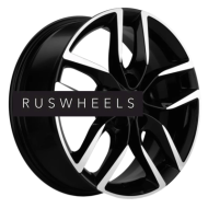 Диски Khomen Wheels 6,5x17/5x114,3 ET45 D66,1 KHW1708 (Nissan Tiida) Black-FP