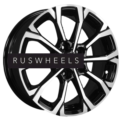 Диски Khomen Wheels 6,5x16/5x114,3 ET50 D67,1 KHW1605 (Huyndai/Kia) Black-FP