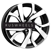 Грузовые диски K&K 6,5x16/5x114,3 ET38 D67,1 Палермо-оригинал (КС607) Алмаз черный