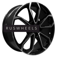 Диски Khomen Wheels 7x18/5x114,3 ET38 D67,1 KHW1816 (Outlander) Black-FP