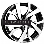 Диски КИК 6x15/5x112 ET47 D57,1 Палермо-оригинал (КС668) Алмаз черный Диски КИК 6x15/5x112 ET47 D57,1 Палермо-оригинал (КС668) Алмаз черный