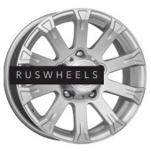 Грузовые диски K&K 7x16/5x139,7 ET35 D98 Байкал (КС601) Сильвер