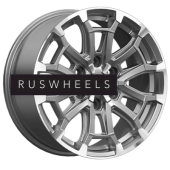 Диски СКАД 8x18/6x139,7 ET33 D106,1 Авилис (КЛ374) Алмаз графит Диски СКАД 8x18/6x139,7 ET33 D106,1 Авилис (КЛ374) Алмаз графит