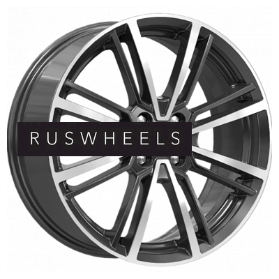 Диски КИК 7x17/5x114,3 ET39 D60,1 Эрфурт (КС898) Алмаз черный