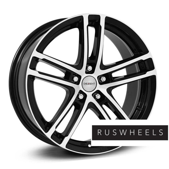 Диски Dezent R18 / 8J PCD 5x112 ЕТ 38 ЦО 66.6 TZ dark