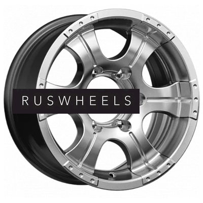 Диски КИК 7x15/5x139,7 ET20 D110,1 Байконур (КС473) Дарк платинум