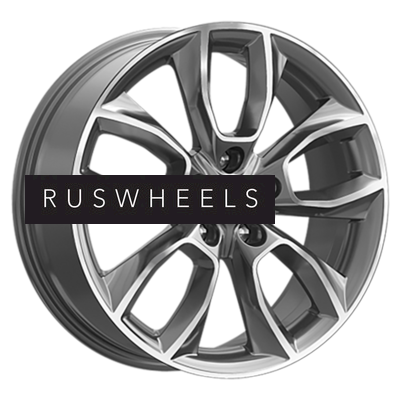 Диски Premium Series 7x18/5x114,3 ET40 D66,1 КР001 (Qashqai) Diamond Gloss Graphite