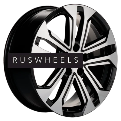 Диски Khomen Wheels 7x18/5x114,3 ET45 D60,1 KHW1803 (Changan/Geely/Lexus/Suzuki/Toyota) Black-FP