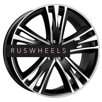 Диски КИК 8,5x20/5x120 ET47 D72,6 Атлас (КС661) Алмаз черный