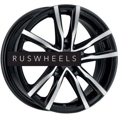 Диски MAK 6,5x16/5x108 ET45 D72 Milano Black mirror