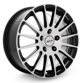 Диски Xtrike 6.5\R16 5*100 ET40 d67.1 BK/FP Диски Xtrike 6.5\R16 5*100 ET40 d67.1 BK/FP