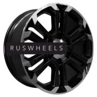 Диски Khomen Wheels 7,5x18/6x114,3 ET38 D67,1 KHW1817 (Mohave) Black-FP Диски Khomen Wheels 7,5x18/6x114,3 ET38 D67,1 KHW1817 (Mohave) Black-FP