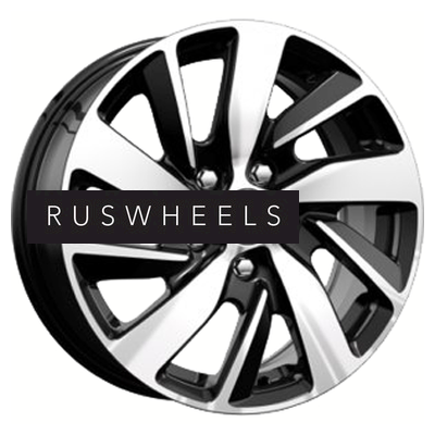 Диски КИК 6,5x16/5x114,3 ET50 D66,1 КС741 Алмаз черный