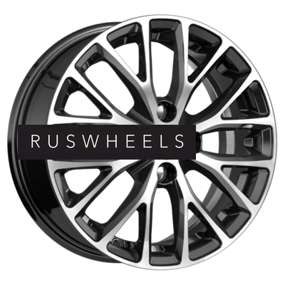 Диски КИК 6x15/4x100 ET48 D54,1 КС782 Алмаз черный Диски КИК 6x15/4x100 ET48 D54,1 КС782 Алмаз черный