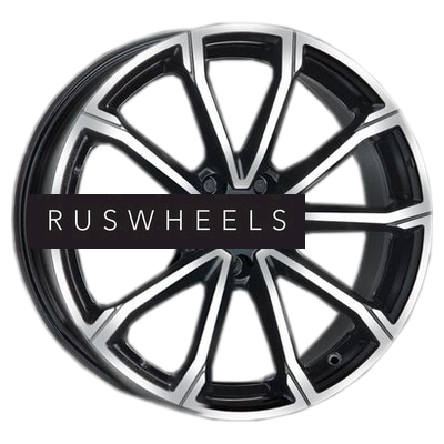 Диски MAK 7x18/5x114,3 ET35 D60,1 DaVinci Black mirror